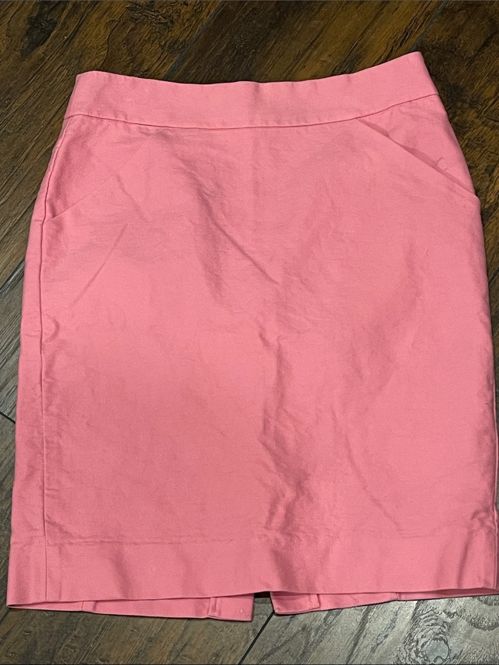 J. Crew Coral Pencil Skirt